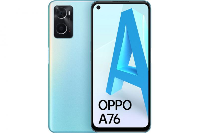 Điện thoại Oppo A76 6GB/128GB Xanh – Hàng chính hãng