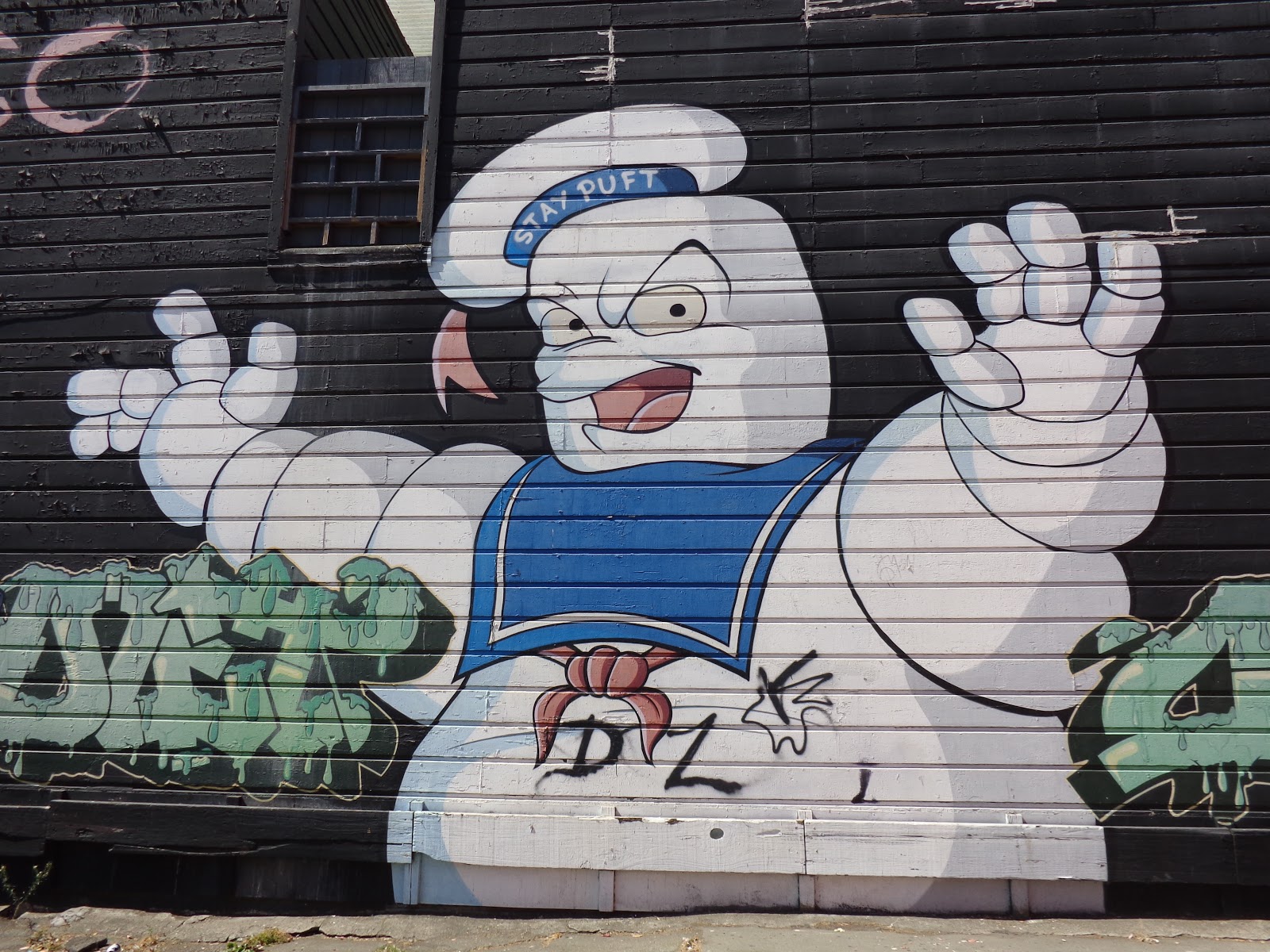 Ed Abillano: Today's Street Art - Ghostbuster