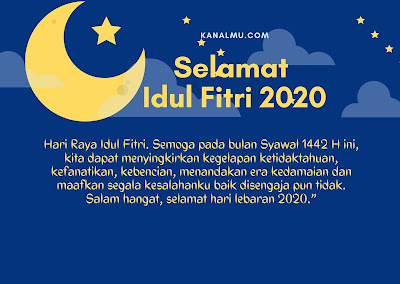 Ucapan Hari Raya Idul Fitri Dalam Bahasa Indonesia