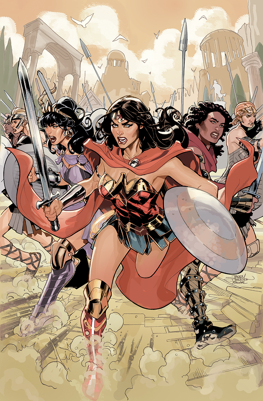 The Bombshellter: Wonder Woman #75 Cover