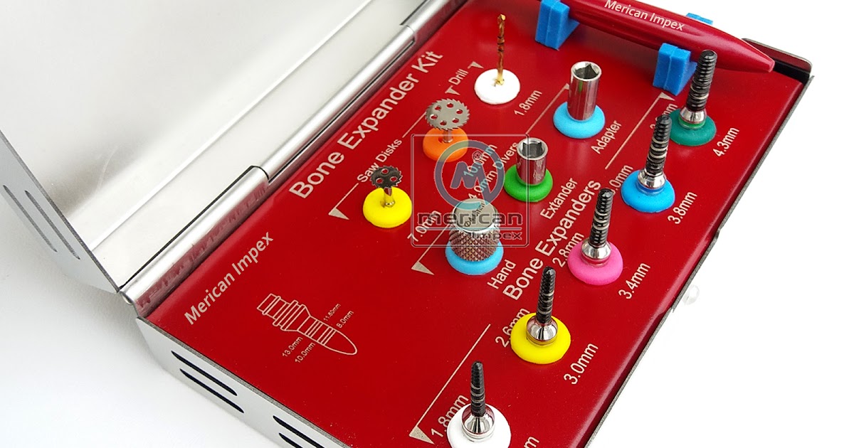 DENTAL IMPLANT BONE EXPANDER KIT