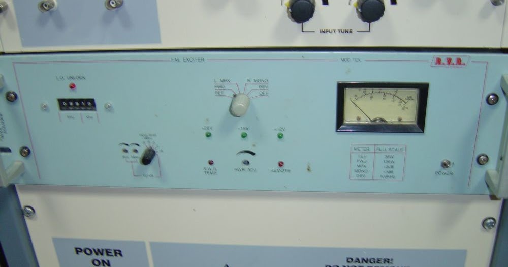 EXCITER RVR 100watt ΜΕΤΑΧΕΙΡΙΣΜΕΝΟ Web Rf Market