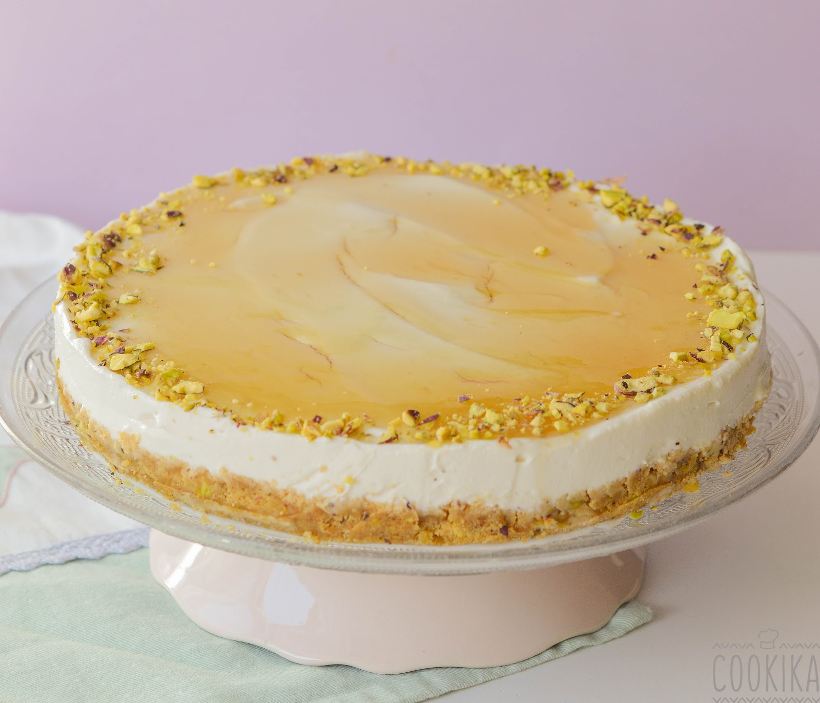 CooKika Cheesecake Γιαουρτι & Ανθοτυρο Greek Inspired Cheesecake