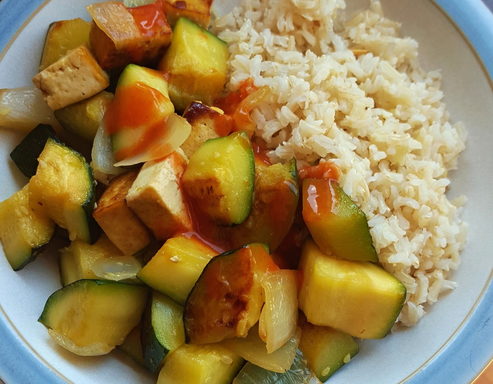 Mike's Meals Zucchini Tofu Stirfry