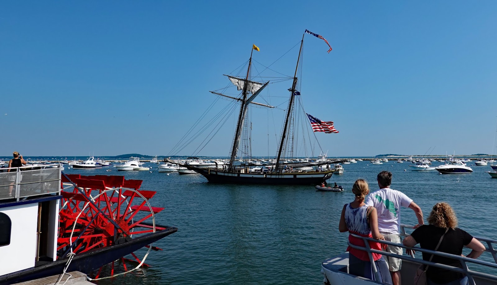 Joe's Retirement Blog The Tall Ship, "Lynx," Plymouth Harbor, Plymouth