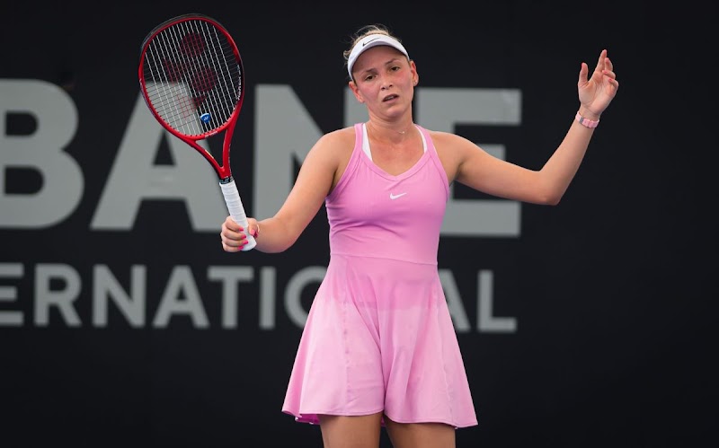 Donna Vekić Clicks at 2020 Brisbane International WTA Premier Tennis Tournament 6 Jan-2020