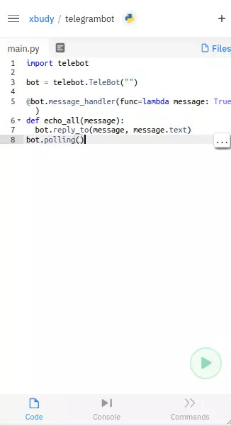 Learn python programming on mobile phone