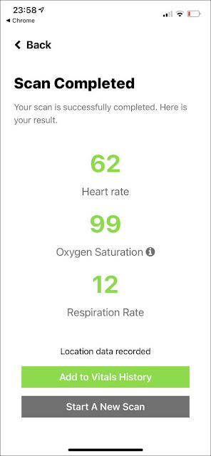 『Careplix Vitals』：號稱可以測量『心率、血氧、呼吸次數』的App