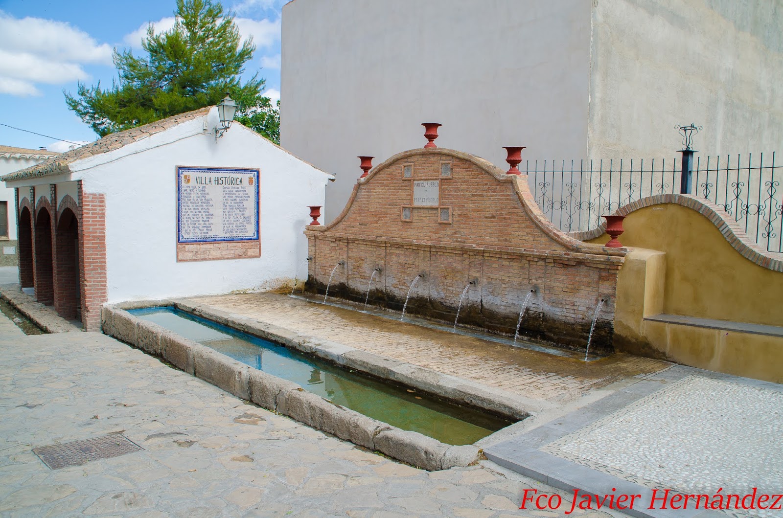 Foto de Fuente de los Siete Caños en Moclín, Granada
