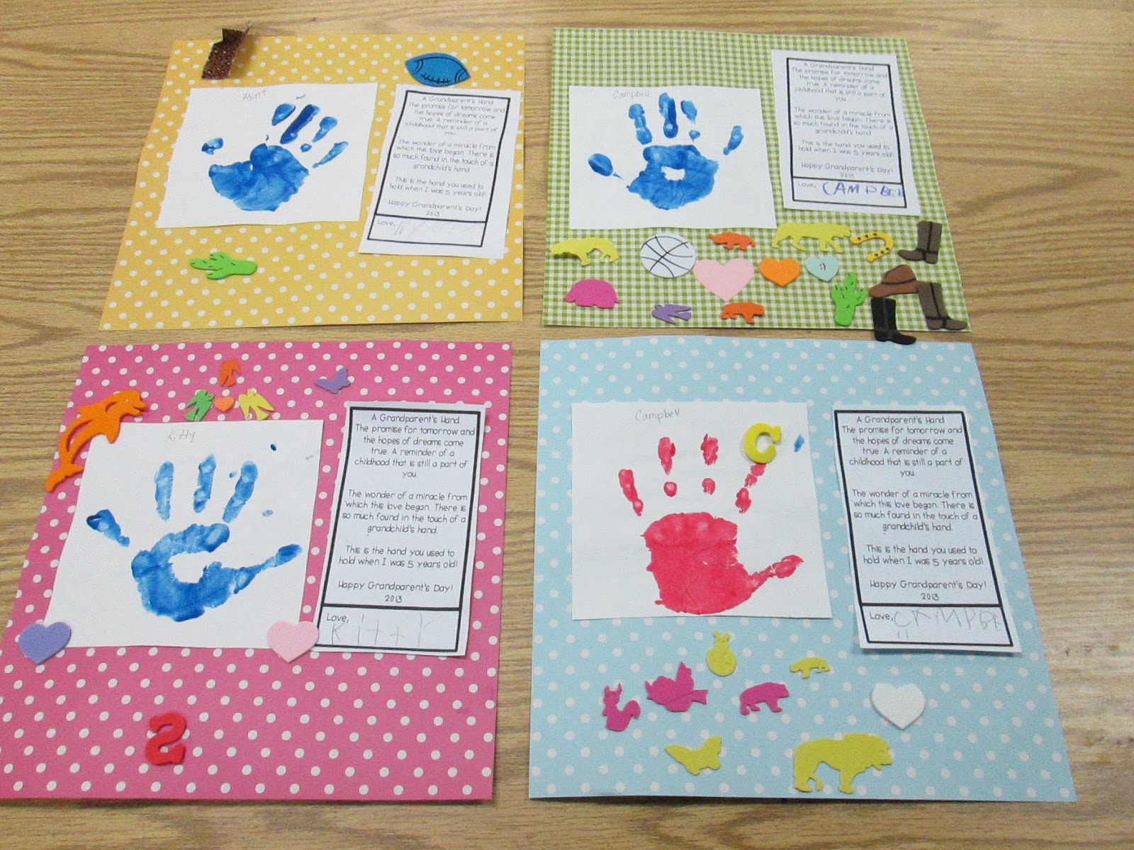 Grandparent's Day Idea | Love Those Kinders