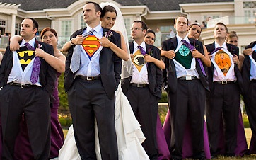 boda temática super heroes