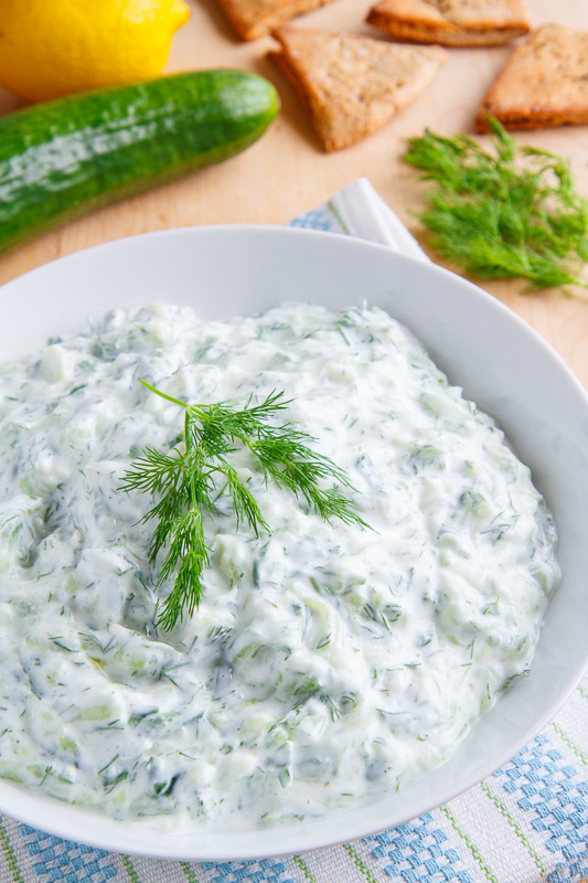 Tzatziki Sauce (Greek Cucumber Salad) Recipe on Closet Cooking