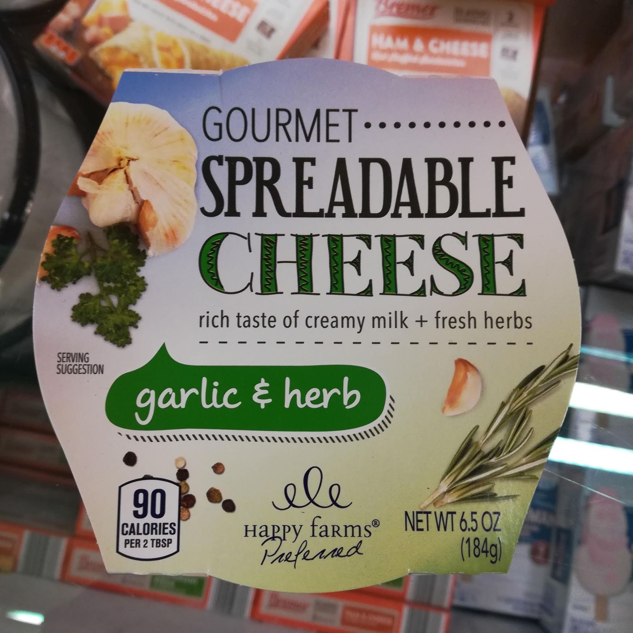 Happy Farms Preferred/Emporium Selection Garlic and Herb Spreadable