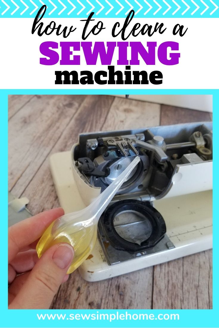 How to Clean a Sewing Machine Sew Simple Home