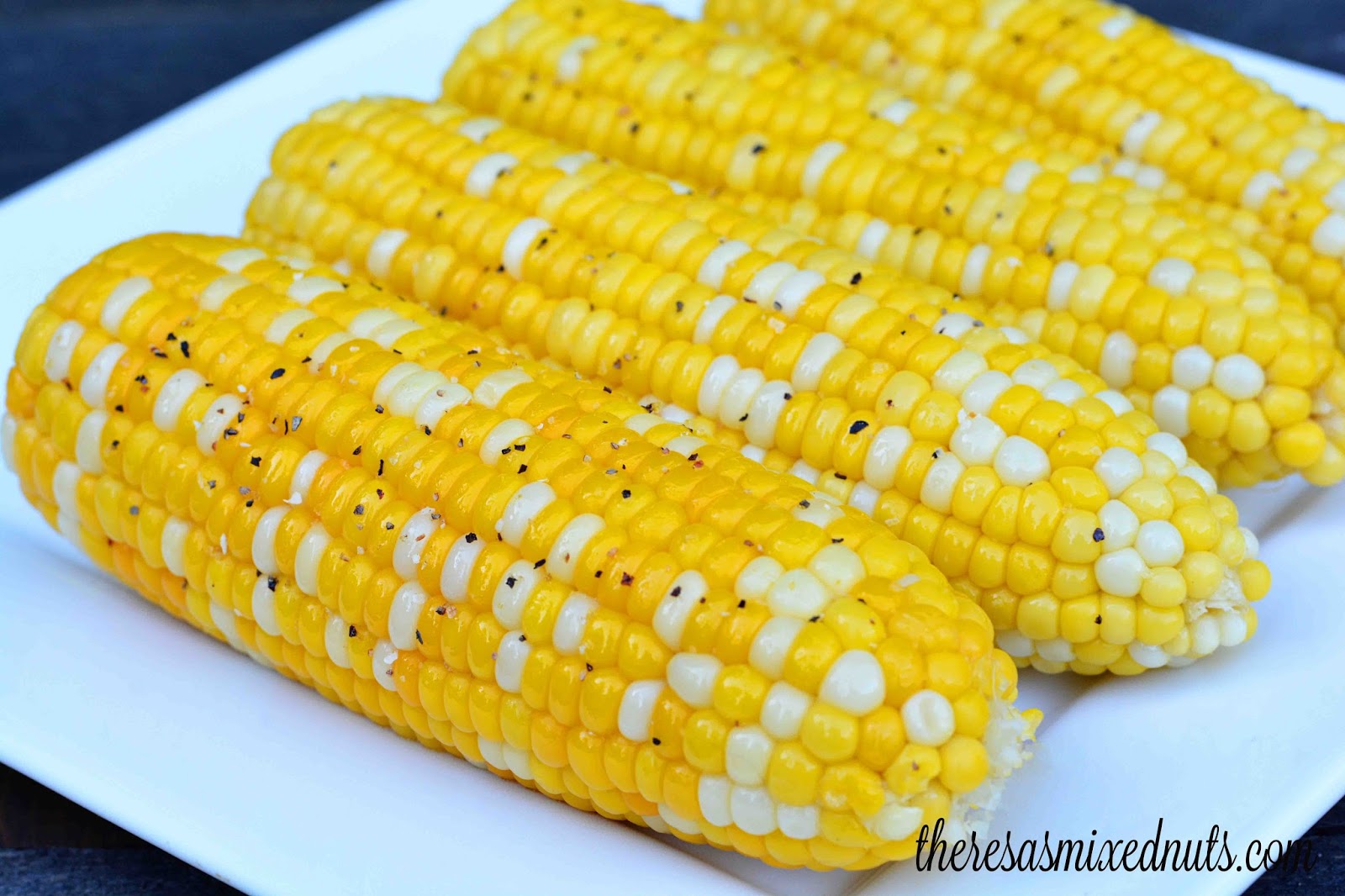 Theresa's Mixed Nuts Seasoned Corn on the Cob Is The Perfect