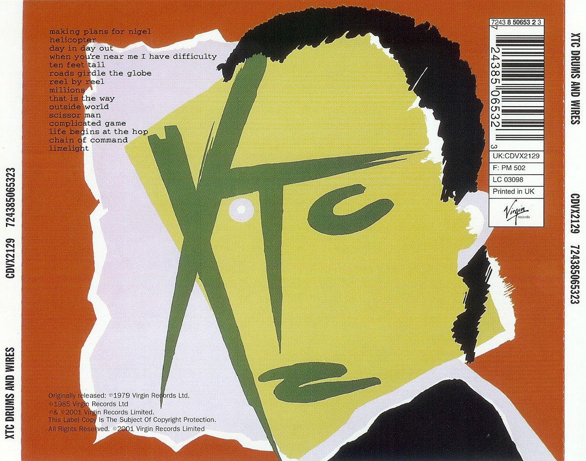 CARATULAS DE CD DE MUSICA Xtc Drums And Wires (2001)