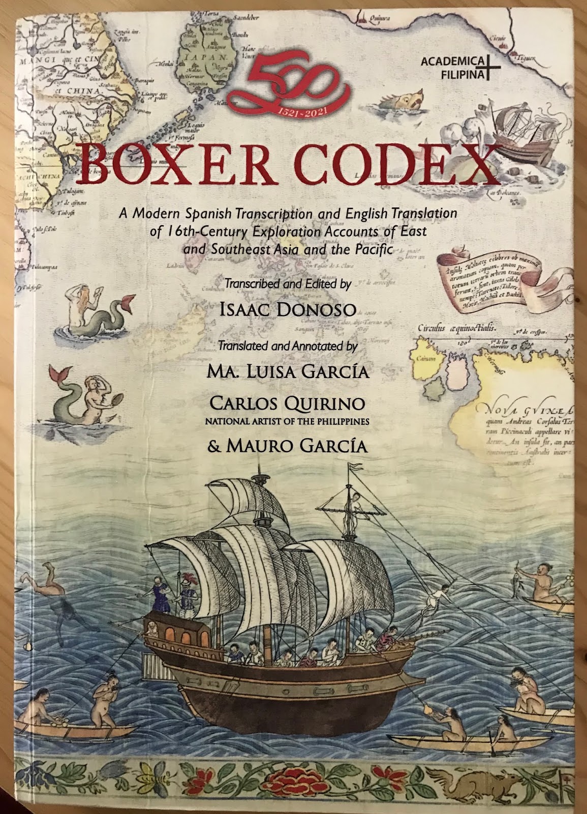 La Nao Va Nuevo libro sobre el Códice Boxer