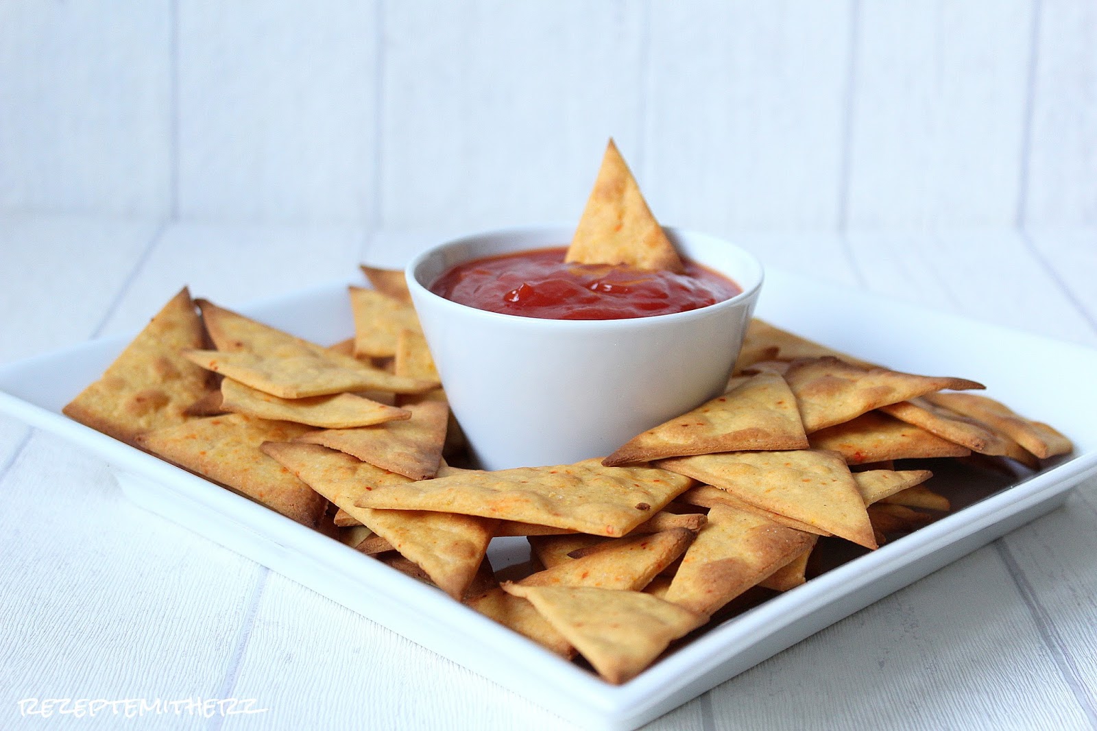 Rezepte mit Herz Nachos ♡ Tortilla Chips