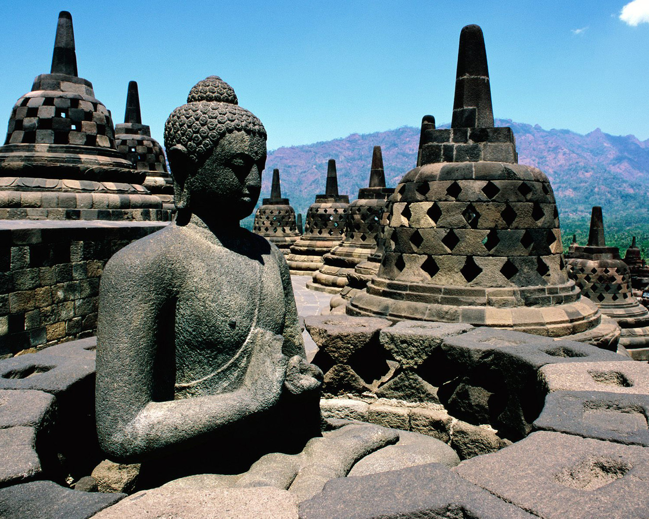 Descriptive Text Borobudur Temple And Generic Structure