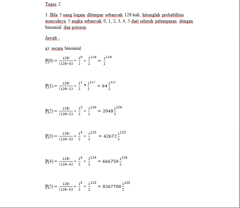 Contoh Soal Distribusi Probabilitas Diskrit Usep Sofyan