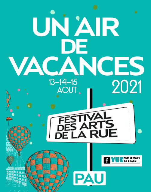 festival des arts de la rue Un Air de vacances Pau 2021