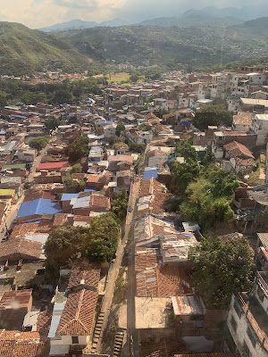 Vista de cali desde el MIO cable