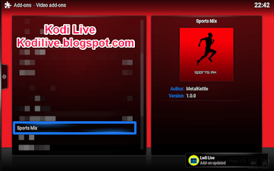 How To Install Sports Mix Addon on Kodi Xbmc