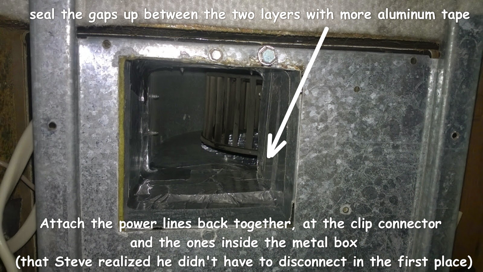 What A View!!! RV Repair replacing gaskets on rooftop Duo Therm