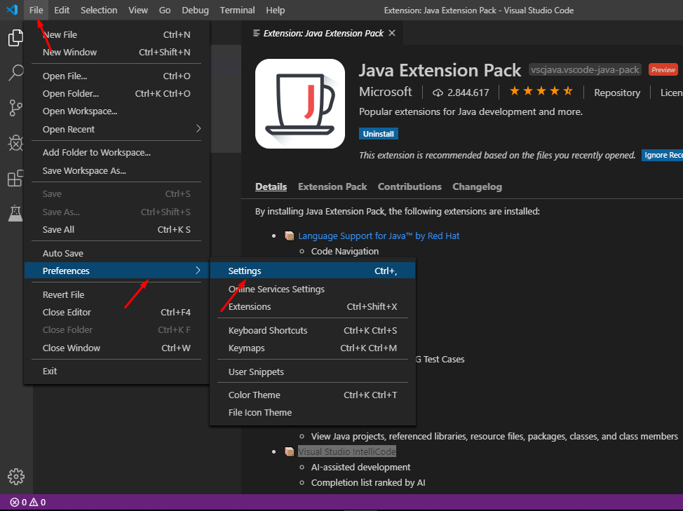 visual studio code java pack installer visual studio code java pack installer