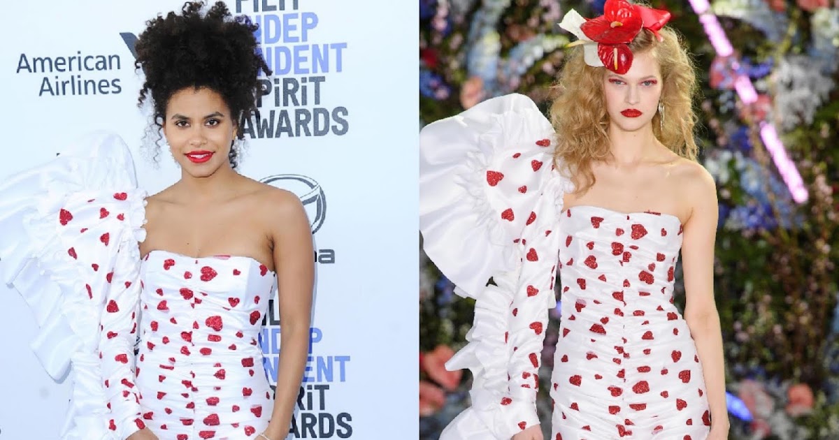 Zazie Beetz in Rodarte at the 35th Film Independent Spirit Awards