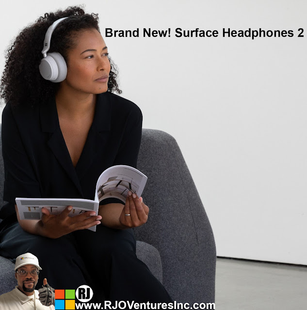 Available Now: New Microsoft Surface Headphones 2 [RJOVenturesInc.com] (ShopTech.xyz)