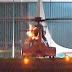 BRASIL / Helicóptero usado por Dilma solta labaredas antes de decolar
