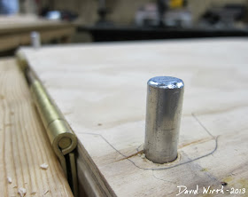 aluminum rod, lock for miter saw, dewalt, how to