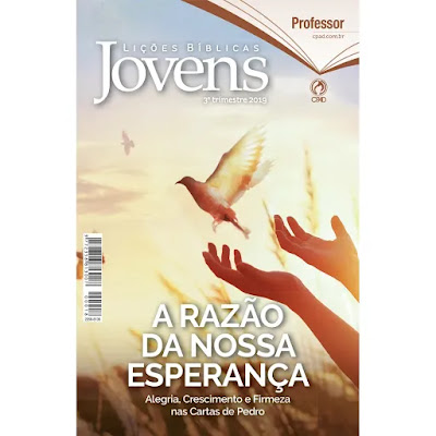 Revista Lições Bíblicas Jovens Profº 3º Tr. 2019