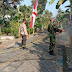 Koramil 0824/19 Umbulsari Dukung Relawan Lakukan Penyemprotan Disinfektan Mandiri, Perangi Covid 19