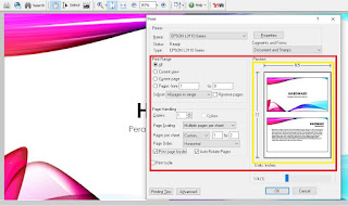 print PPT 2 Slide Full Kertas