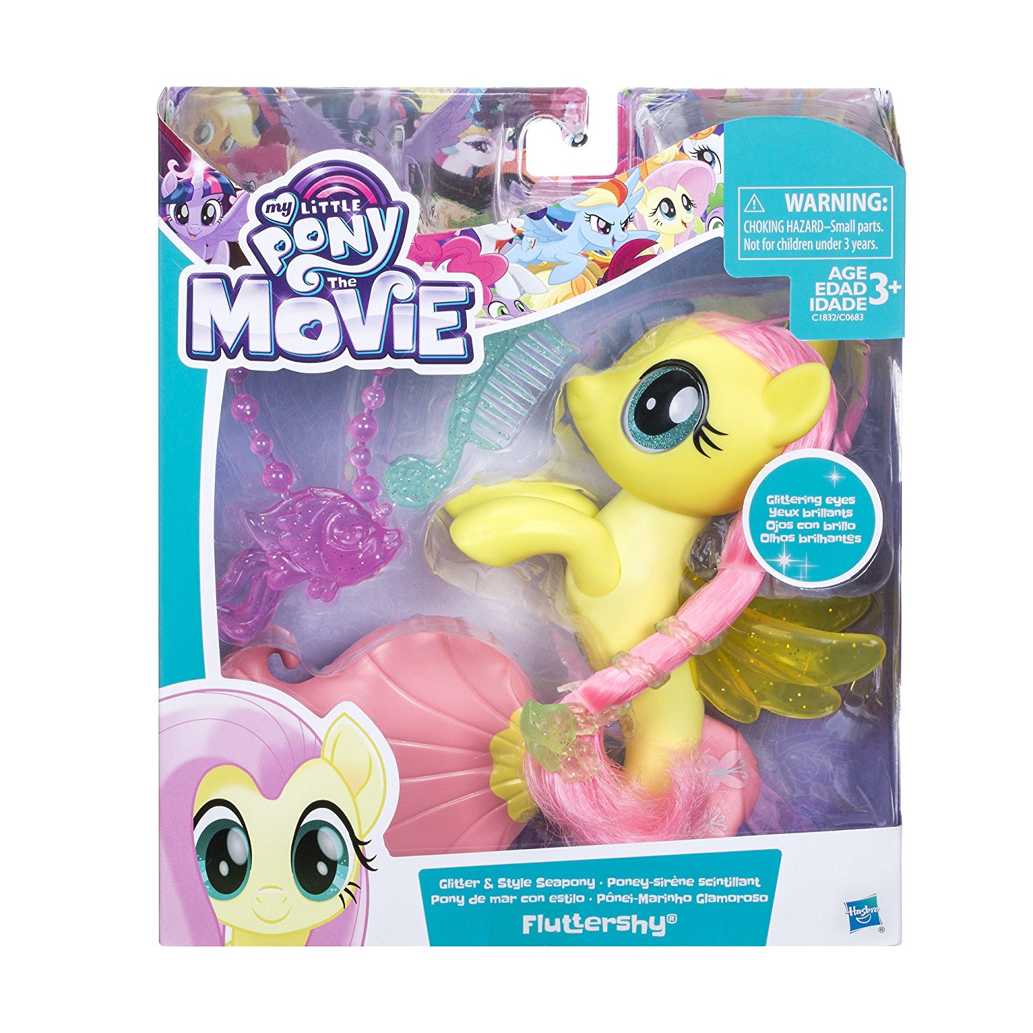 Lançamentos My Little Pony na Feira de Brinquedos ABRIN 2017 - Filme -  Guardians of Harmony sereias 