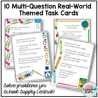 Multistep Word Problems for 4th grade 5th grade for math test prep Multistep Word Problems for 4th grade 5th grade for math test prep