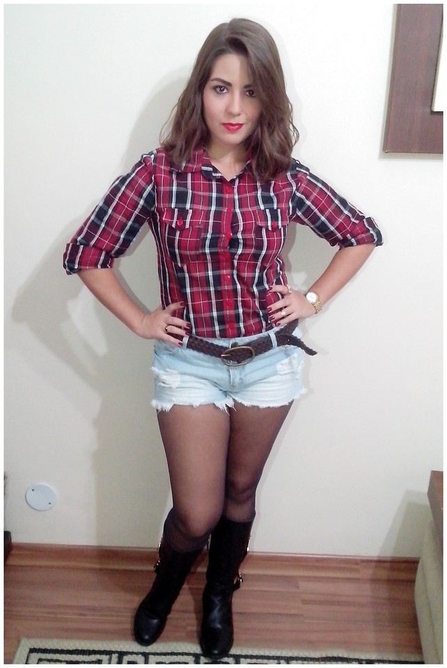 Cute girl in boots Just sexy boots