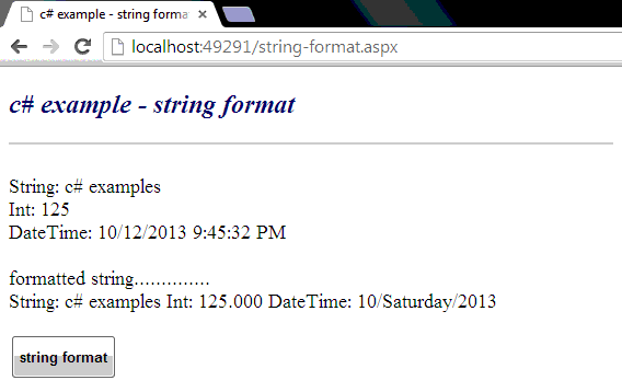 string format bitstamp