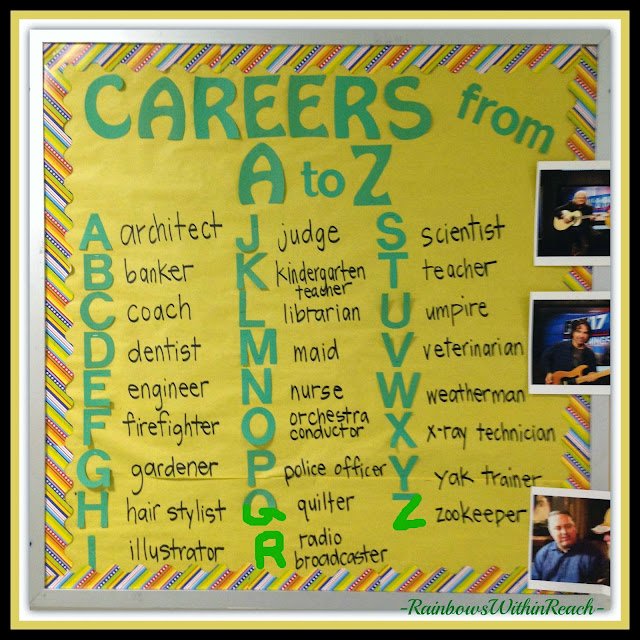 Bulletin Board: Careers A to Z via RainbowsWithinReach