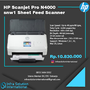 Produk HP ScanJet PT. Infra Solution International