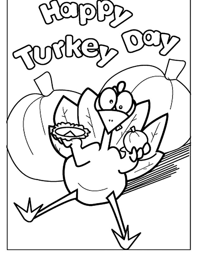 thanks giving coloring pages - photo #5
