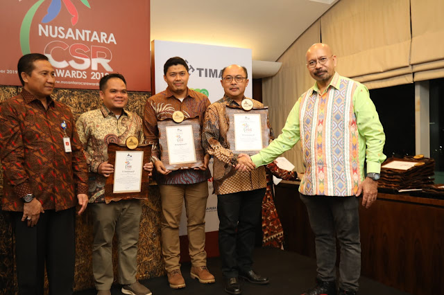 Pertamina EP Prabumulih Field dan Pendopo Field Raih Nusantara CSR Award 2019