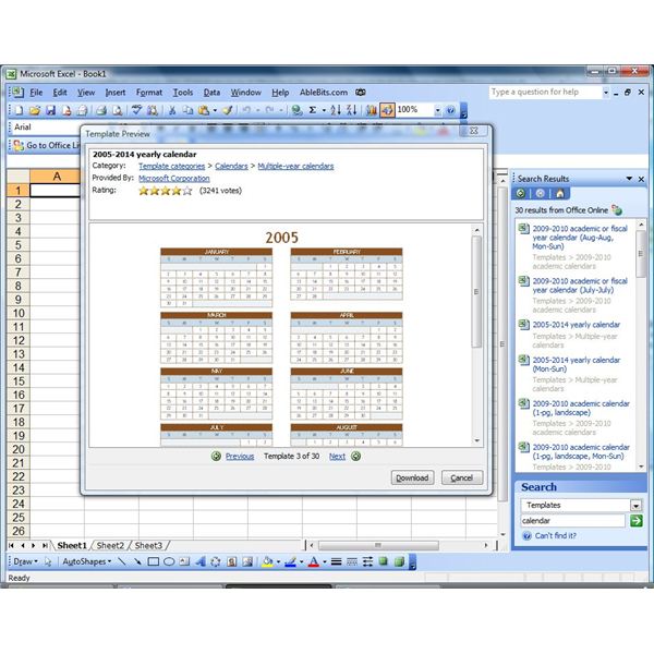 Microsoft Excel 2007 Templates Certificate Letter
