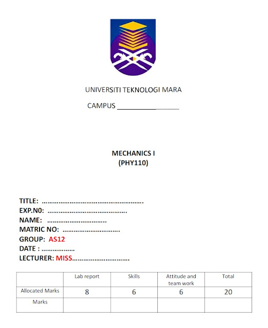 Front cover lab report 06 image