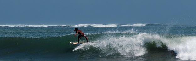 Bali surfing at Kuta