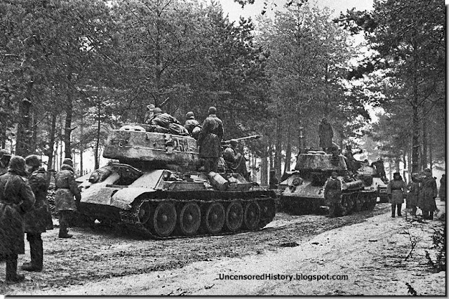 January 13, 1945 Red Army poised cross into east Prussia