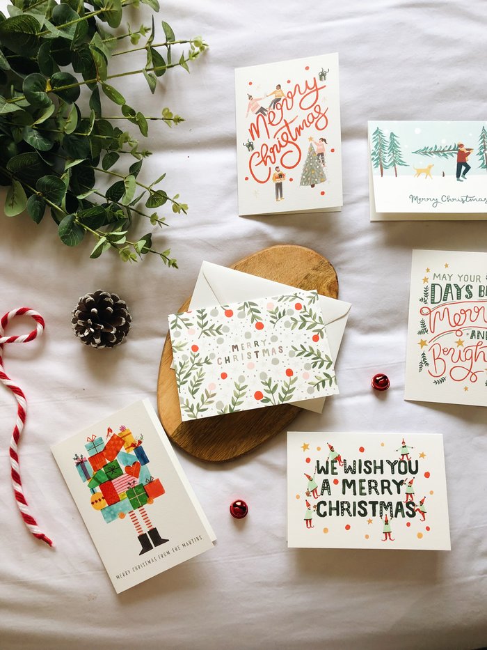 A roundup of my favourite Christmas cards from Papier.