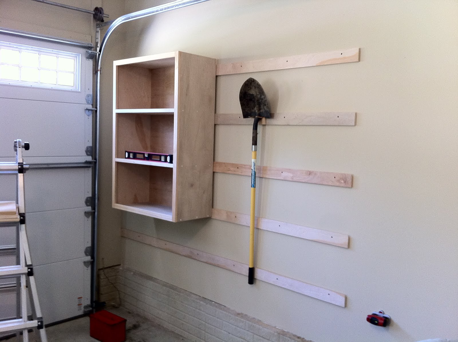 Chad's Workshop: French cleat garage storage